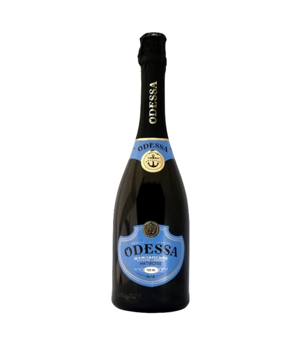 Игристое вино Odessa белое полусухое 0,75л 10,5-12,5%