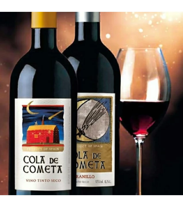 Вино Cola de Cometa красное полусладкое 0,75л 10,5% купить