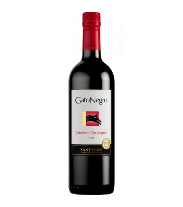 Вино Gato Negro Cabernet Sauvignon червоне сухе 0,75л 13%