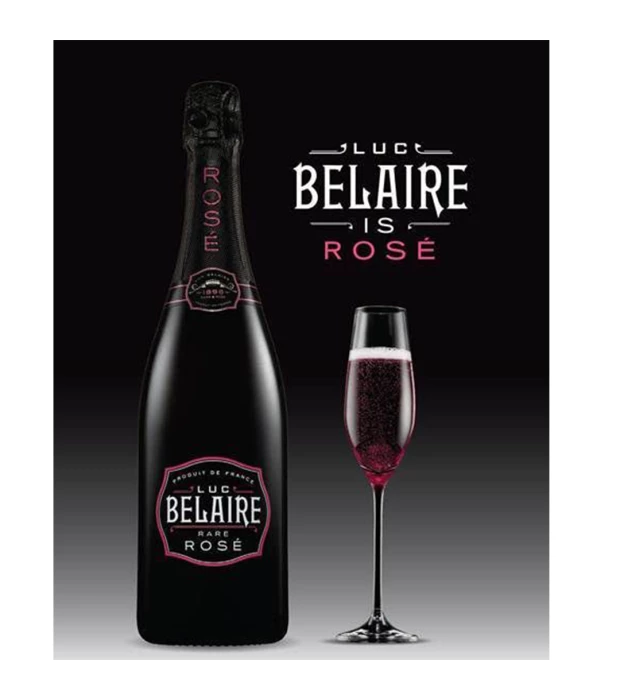Вино игристое Luc Belaire Rare Rose Sparkling Wine розовое брют 0,75 л 12,5% купить