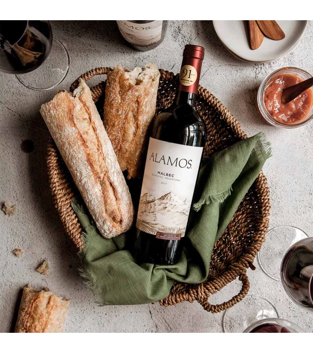 Вино Alamos Malbec красное сухое 0,75л 13,5% купить