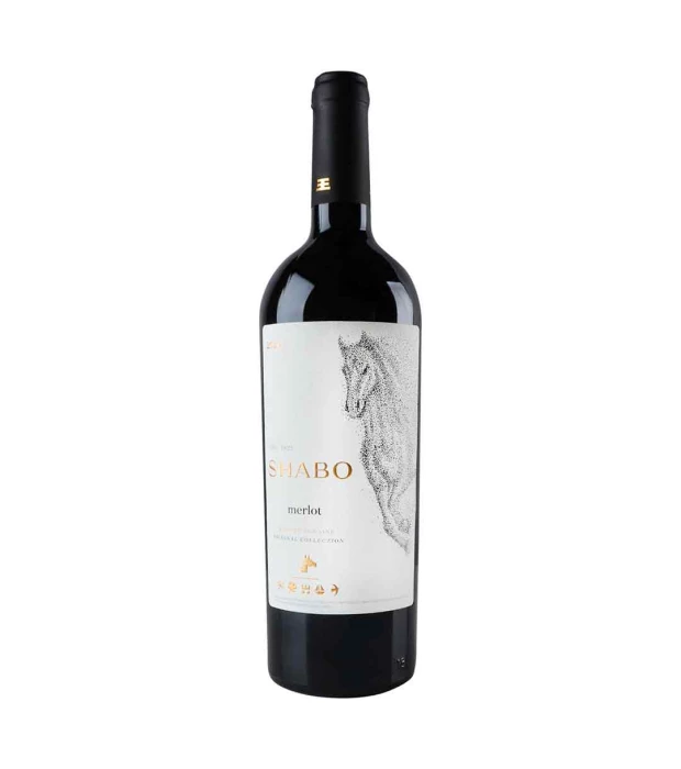 Вино Shabo Мерло Original Collection червоне сухе 0,75 л 13,8%