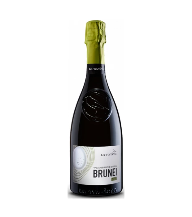 Вино ігристе La Tordera Prosecco Valdobbiadene Superiore Docg Brunei Spumante біле брют 0,75л 11,5%