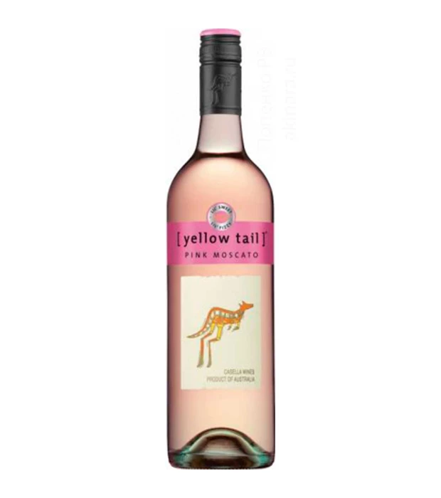 Вино Yellow Tail Pink Moscato розовое полусладкое 0,75л 7,5%