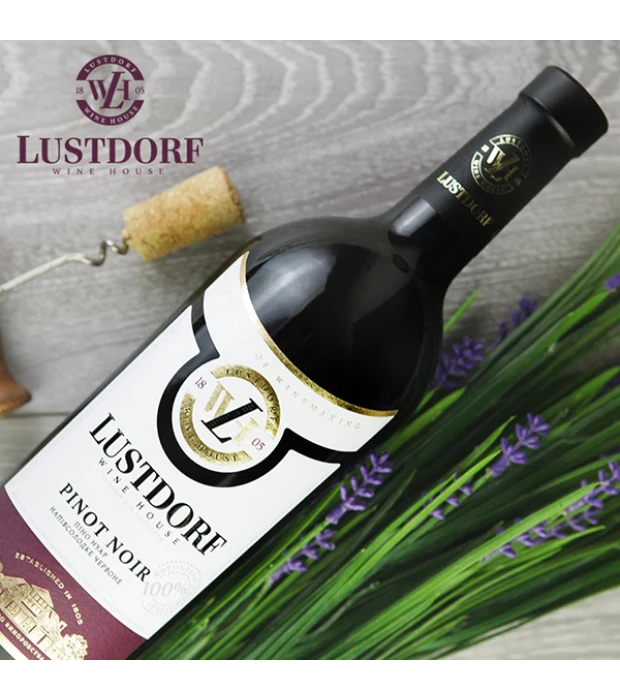 Вино Lustdorf Pinot Noir красное полусладкое 0,75л 11% купить