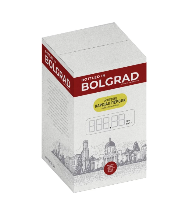 Напій винний Болград Кардіал Персик білий 10л 9-12%