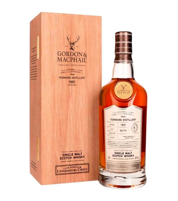 Віскі односолодовий "Tormore Connoisseurs Choice" 1991, Gordon & MacPhail 0,7л 56,1%