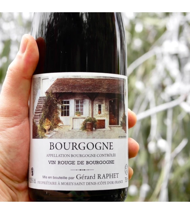 Вино Bourgogne Gerard Raphet сухое красное 0,75л 13% купить