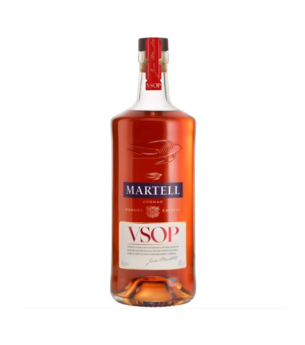 Коньяк Martell VSOP 1 л 40% у подарунковій упаковці