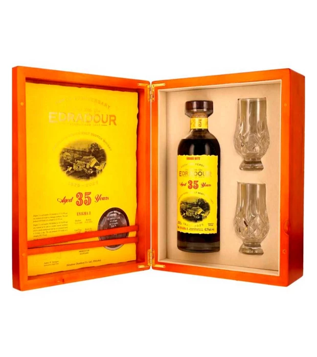 Виски односолодовый выдержанный Edradour 35yo Enigma No.2 0,7л 62,3%