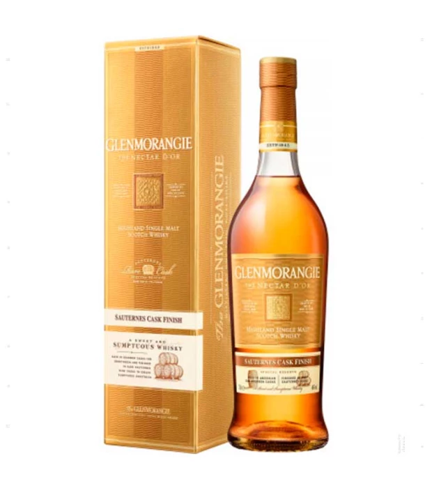 Віскі Glenmorangie Nectar d'Or 46% подаочной упаковці 0,7 л 46%