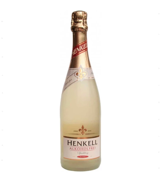 Вино игристое Henkell AlkoholFrei Безалкогольное белое полусладкое 0,75л 0%
