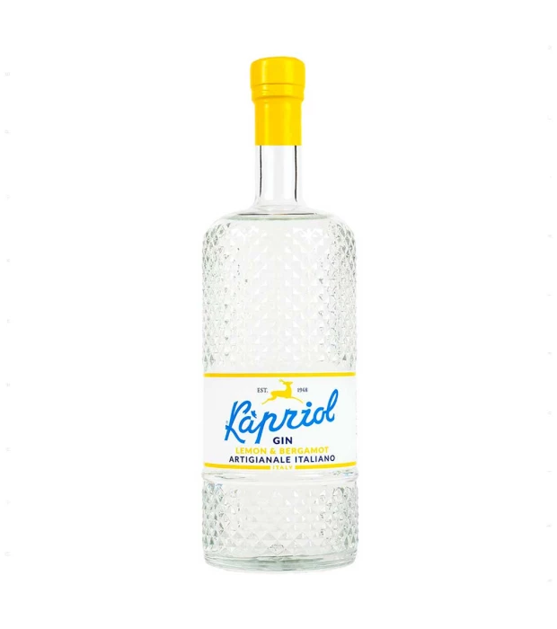 Джин итальянский Kapriol Gin Lemone&amp;Bergamotto 0,7л 40,7%