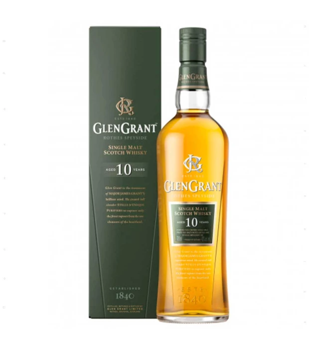 Виски Glen Grant 10 лет выдержки 0,7 л 40%