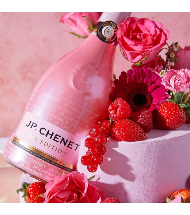 Вино ігристе J.P. Chenet Ice Edition Rose Demi Sec рожеве напівсухе 0,2л 10-13,5% купити