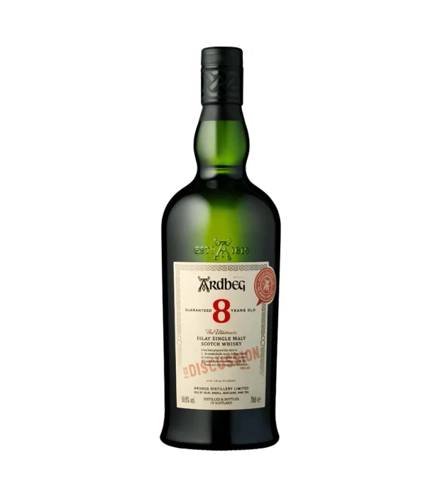 Виски Ardbeg 8 лет выдержки 0,7л 50,8%