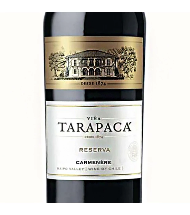 Вино Tarapaca Carmenere Reserva красное сухое 0,75л 13,5% купить
