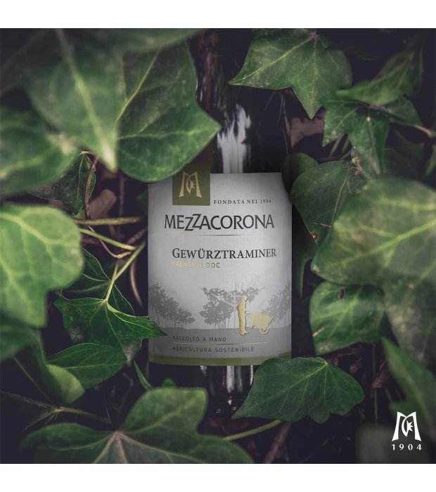 Вино Mezzacorona Gewurtztraminer Trentino DOC біле напівсухе 0,75л 13% купити