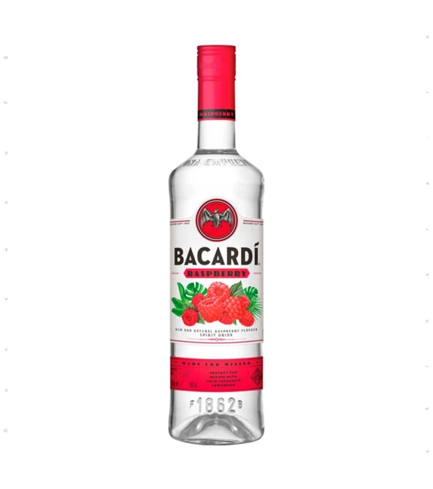 Спиртной напиток на основе рома Bacardi Raspberry 0,7л 27%