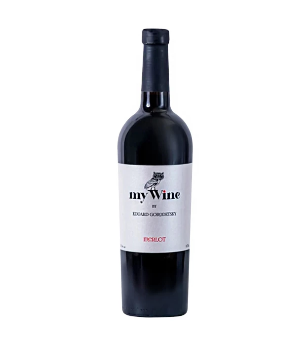 Вино My Wine Eduard Gorodetsky Мерло червоне сухе 0,75л 13,0%
