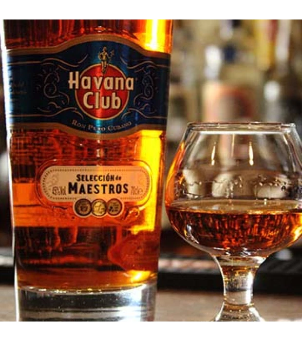 Кубинський ром Havana Club Seleccion de Maestros 0,7л 45% у коробці купити