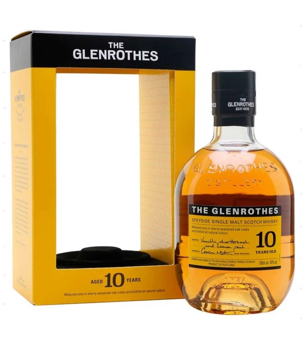 Виски The Glenrothes 10 лет выдержки 0,7л 40%