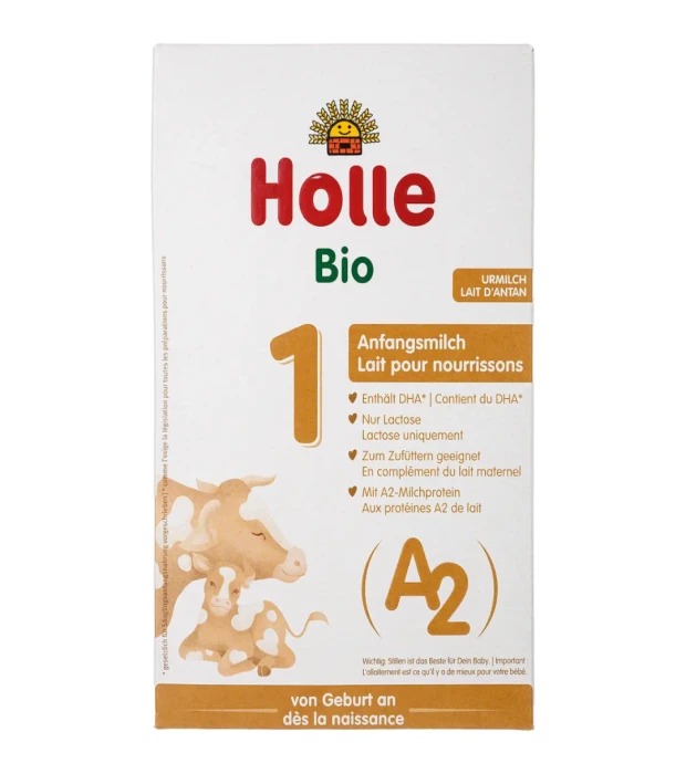 Молочна суміш A2 органічна Формула 1 (з народження) Holle 400 г