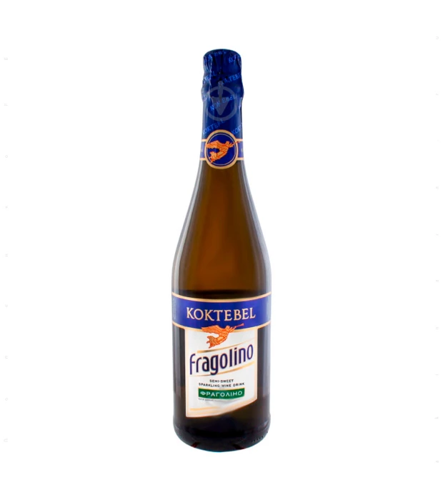 Напій винний Коктебель Фраголіно напівсолодкий газований 0,75л 6,90%