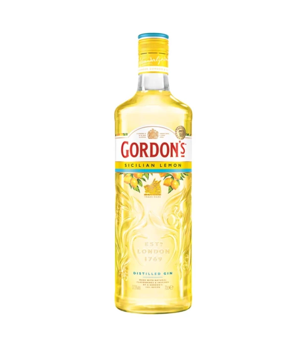 Алкогольный напиток на основе джина Gordon's Sicslsan Lemon 0,7л 37,5%