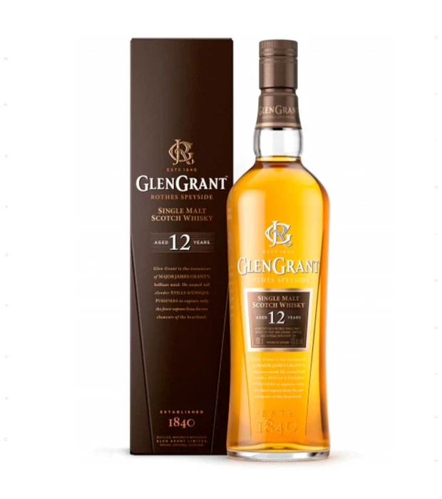 Виски The Glen Grant 12 лет выдержки 1 л 43%