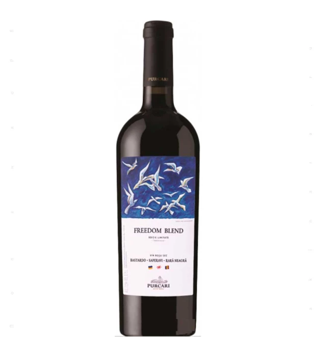 Вино Purcari Freedom Blend красное сухое 0,75л 14%