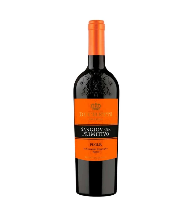 Вино Duchetti Sangiovese Primitivo червоне сухе 0,75 л 13,5%