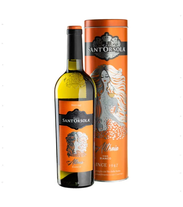 Вино Sant'Orsola Althaia White белое сухое 0,75л 12,5%