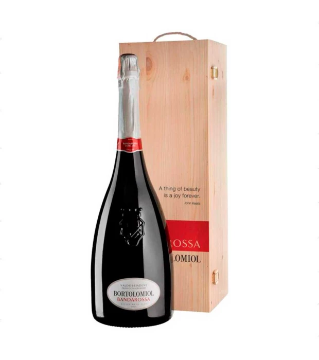 Вино ігристе Bortolomiol Bandarossa Valdobbiadene Prosecco Superiore біле екстра-сухе 0,75 л 11,5%