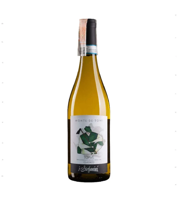 Вино I Stefanini Monte de Toni Soave белое сухое 0,75л 12,5%
