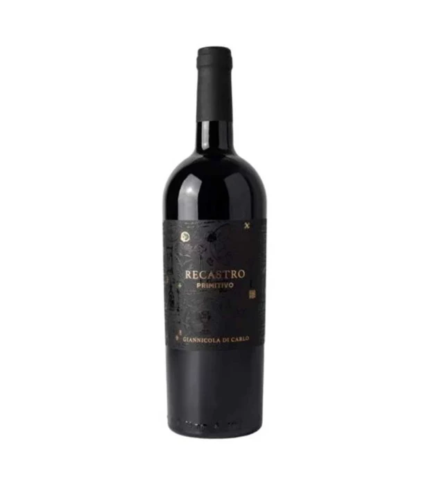 Вино Vigna madre Primitivo Recastro красное сухое 0,75л 14,5%