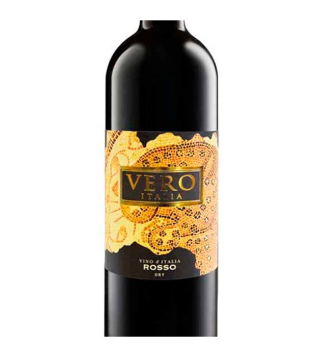 Вино Vero Italia Botter Rosso красное сухое 0,75л 11% купить