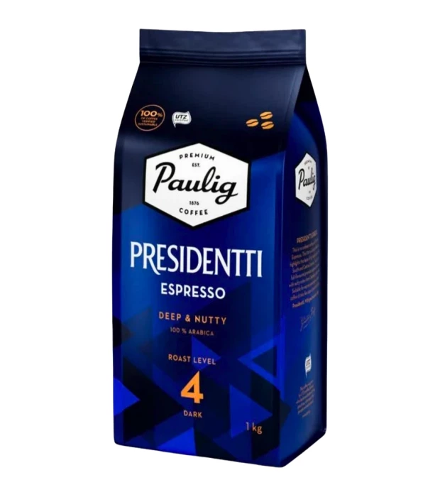 Кофе в зернах Paulig Presidentti Espresso 1 кг