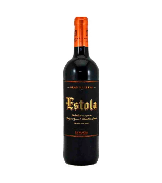 Вино Estola Gran Reserva La Mancha DO червоне сухе 0,75 л 13,5%