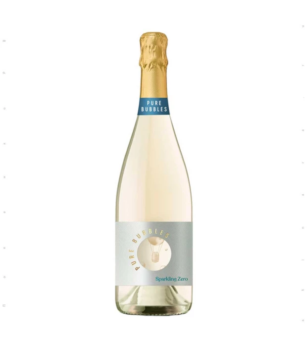 Вино игристое Castell d’Or Pure Bubbles Sparkling Zero безалкогольное белое полусухое 0,75л 0%