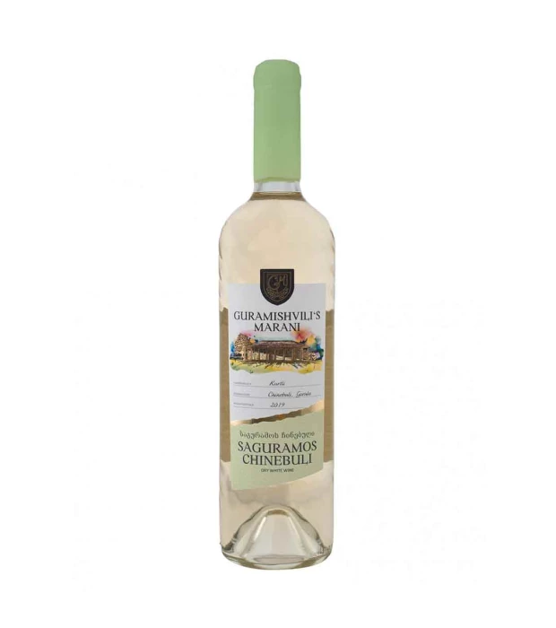 Вино Guramishvili's Marani Чинебулі біле сухе 0,75л 13%