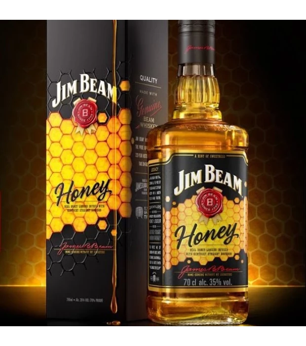 Ликер Jim Beam Honey 4 года выдержки 1 л 32,5% купить