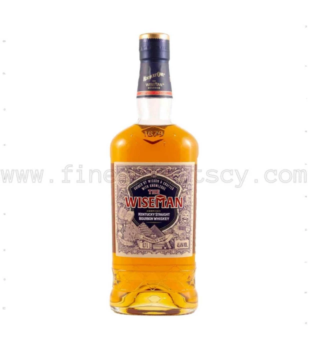 Віскі The Wiseman Kentucky Owl Bourbon Kentucky Straight 0,7л 45,4%