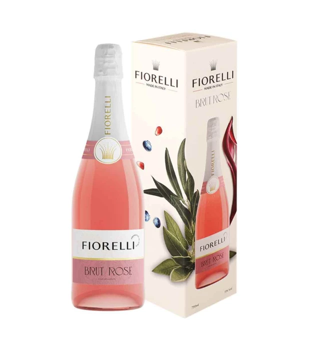 Вино игристое Fiorelli Brut Rose в коробке 0,75л 11%