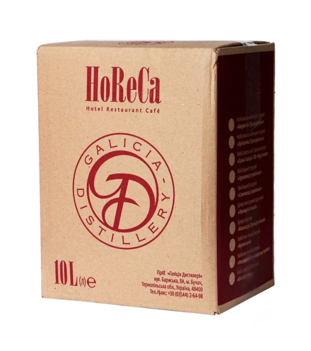 Бренди Кальвадос Прикарпатский 10л 40% купить