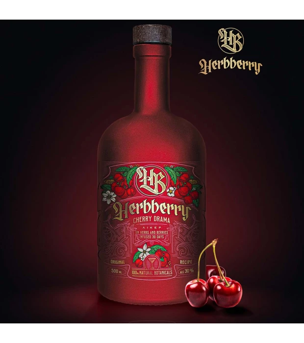 Лікер Herbberry Cherry Drama 0,5л 30% купити