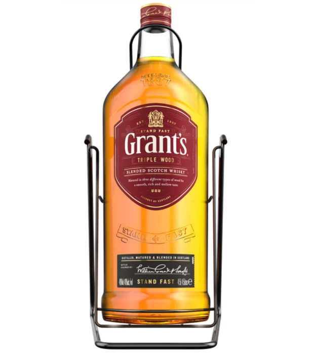 Виски бленд Grant's Triple Wood 4,5л 40%