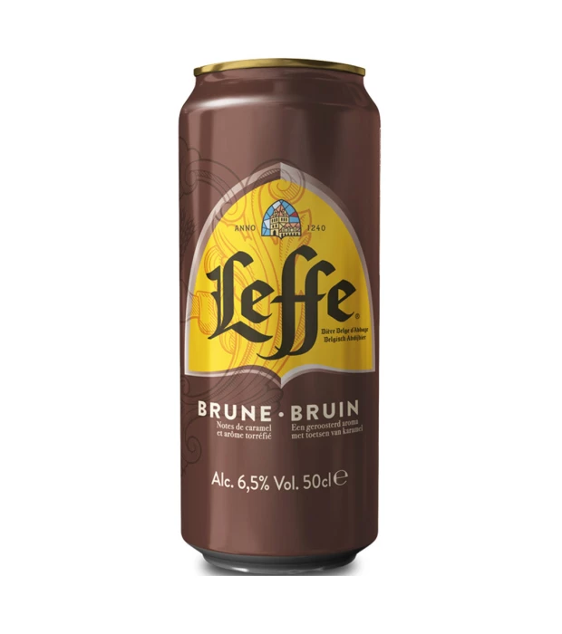 Пиво Leffe Brunе 0,5л 6,3% ж/б