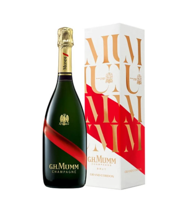 Шампанське Mumm Cordon Rouge Brut 0.75л 12% в коробці