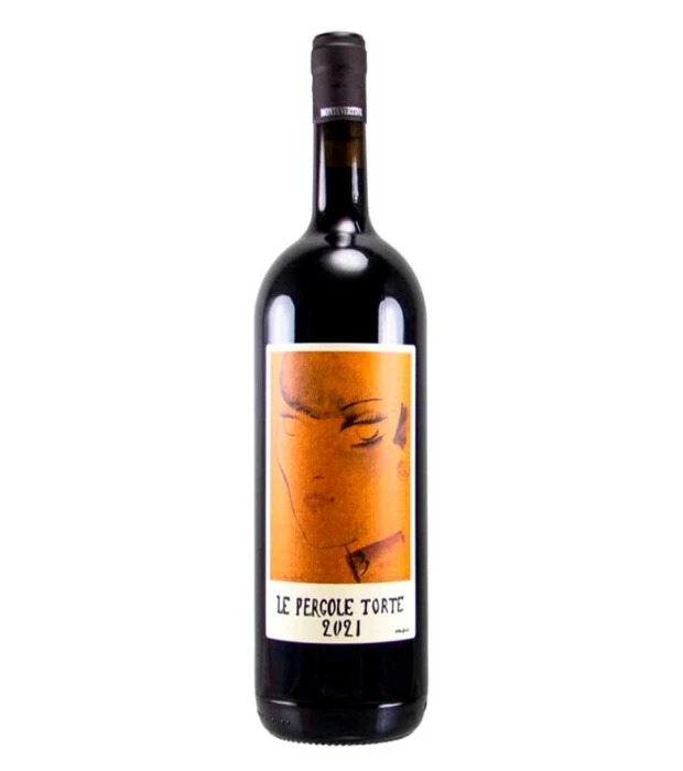 Вино виноградне сухе натуральне червоне Ле Перголе Торте 2021, Montevertine (дерев'яна коробка) 1,5л 14%